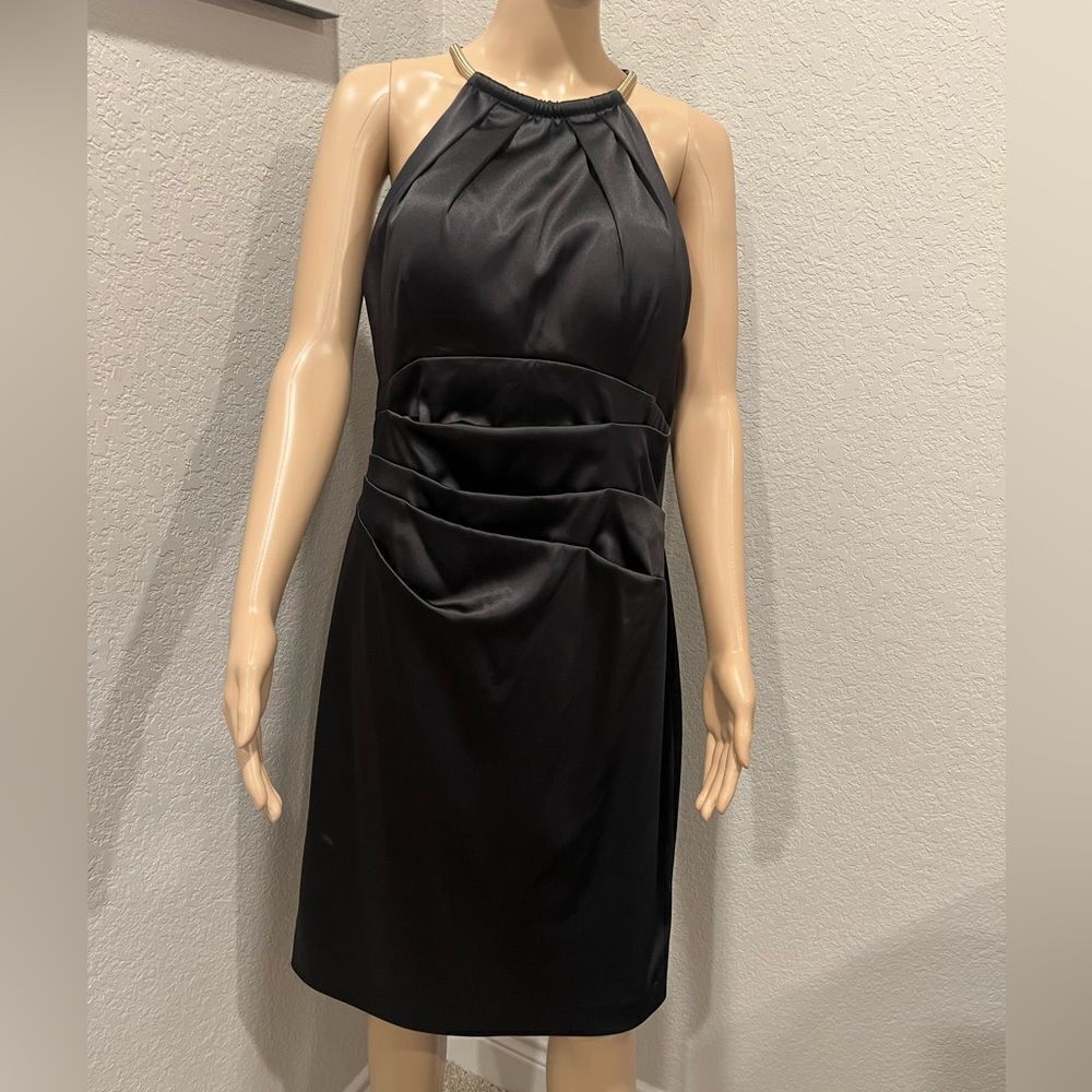 Nwt Eliza J. Black dress, fully lined.